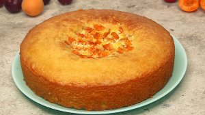 ПИРОГ с творогом и АБРИКОСАМИ! Вкусный ПИРОГ к ЧАЮ!