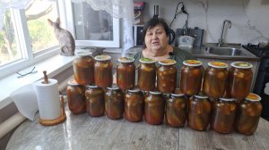 МАРИНОВАННЫЕ ОГУРЦЫ С КЕТЧУПОМ ЧИЛИ. ТАКИХ ОГУРЦОВ Я ЗАГОТАВЛИВАЮ БОЛЬШЕ ВСЕГО НА ЗИМУ.