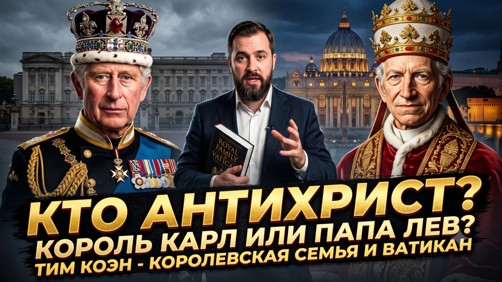 👑 Антихрист среди нас: король Чарльз или Папа Лев? Тим Коэн раскрывает главную тайну века
