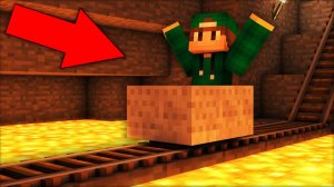 ЭТА ЖУТКАЯ ВАГОНЕТКА ПЫТАЕТСЯ МЕНЯ УБИТЬ В МАЙНКРАФТ | Риколит Minecraft
