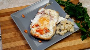 Что приготовить на завтрак за 5 минут 🍳 Горячие бутерброды с сыром и яйцом за считанные минуты