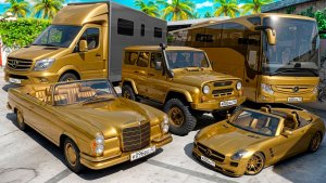 Угнал кучу золотых чит тачек у мажора в GTA 5! Битва воров в ГТА 5 Онлайн!