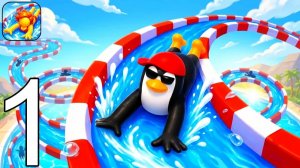 АКВАПАРК.ИО ГЕЙМПЛЕЙ ПРОХОЖДЕНИЕ ЧАСТЬ 1 ТУТОРИАЛ НОВАЯ МОБИЛЬНАЯ ИГРА ANDROID IOS 🏊♂️