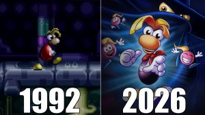 Эволюция серии игр Rayman [1992-2026]