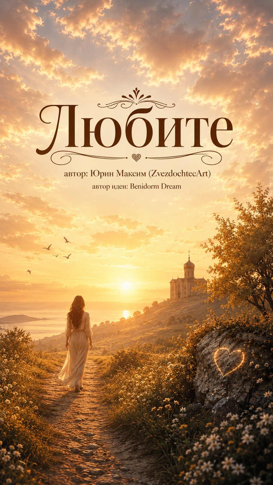 «Любите…» — стихотворение о доброте, прощении и свете души ❤️ #shorts