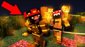ЭТОТ ПОЖАР УНИЧТОЖИЛ ВСЮ ДЕРЕВНЮ ЖИТЕЛЕЙ В МАЙНКРАФТ | Риколит Minecraft