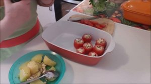 Фаршированные помидоры! Домашняя еда Кухня Рецепты  #еда