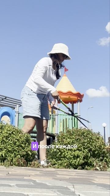 Подстригла почти 100 кустов спиреи...