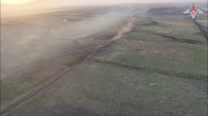 Боевая работа Т-90М «Прорыв»