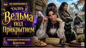 🤫Ведьма под прикрытием 😂 Юмористическое фэнтези 🎧 АУДИОКНИГА ПОЛНОСТЬЮ ✨ Часть 1️⃣