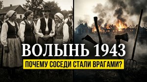 Волынь 1943. Почему соседи стали врагами Трагедия, которую пытались забыть