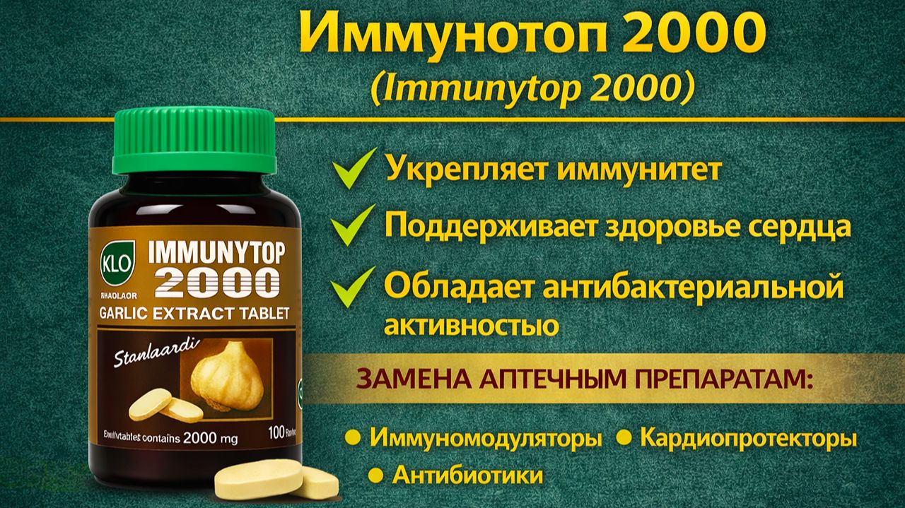 Иммунотоп 2000 (Immunytop 2000) капсулы смотреть онлайн