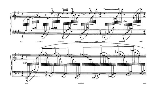 Earl Wild transcription The little island Rachmaninoff