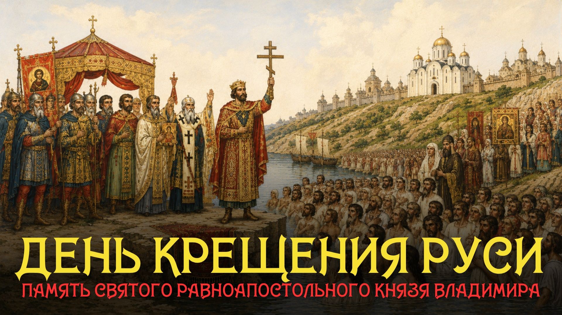 День Крещения Руси. День памяти святого князя Владимира