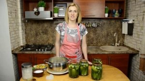 Маринованные огурцы рецепт на зиму хрустящие