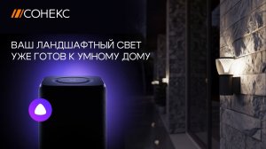 Умный ландшафт без умных ламп: как работает реле и сценарии освещения | СОНЕКС × PRO HOMESYSTEM