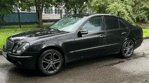 Mersedes-Benz W211обзор СПБ