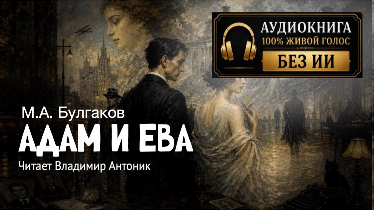 «Адам и Ева». М.А. Булгаков. Аудиокнига. Читает Владимир Антоник.