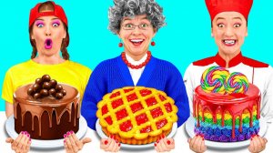 Кулинарный Челлендж# Я против Бабушки # Потрясающие Кухонные Лайфхаки