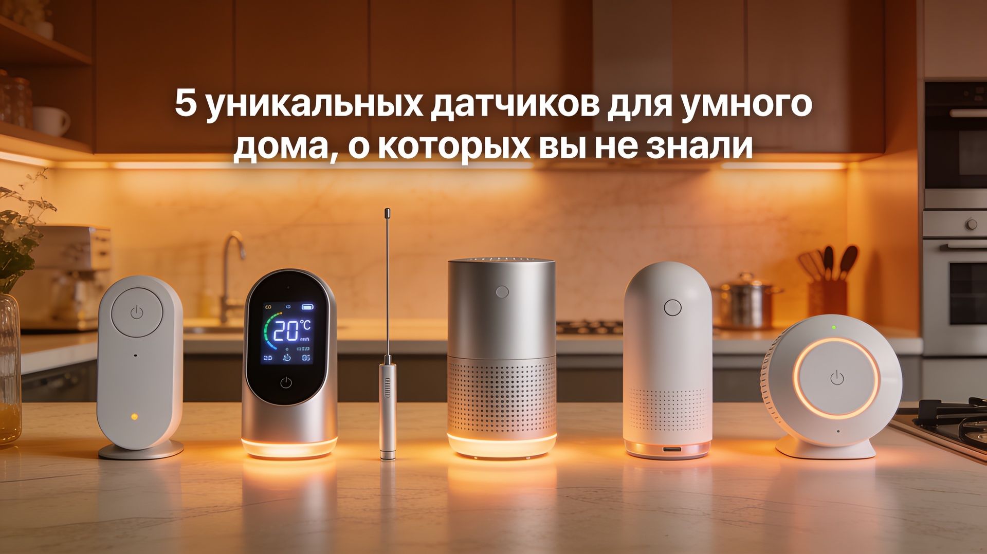 5 уникальных датчиков для умного дома, о которых вы не знали