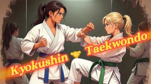Kyokushin karate vs Taekwondo wtf
