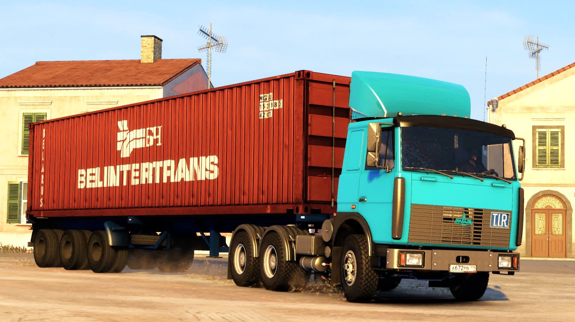 714 / ETS2 1.58 / MAZ - 6422 / Молдова - Россия. смотреть онлайн