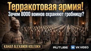 Терракотовая армия! Зачем 8000 воинов охраняют гробницу, которую НЕЛЬЗЯ открыть?