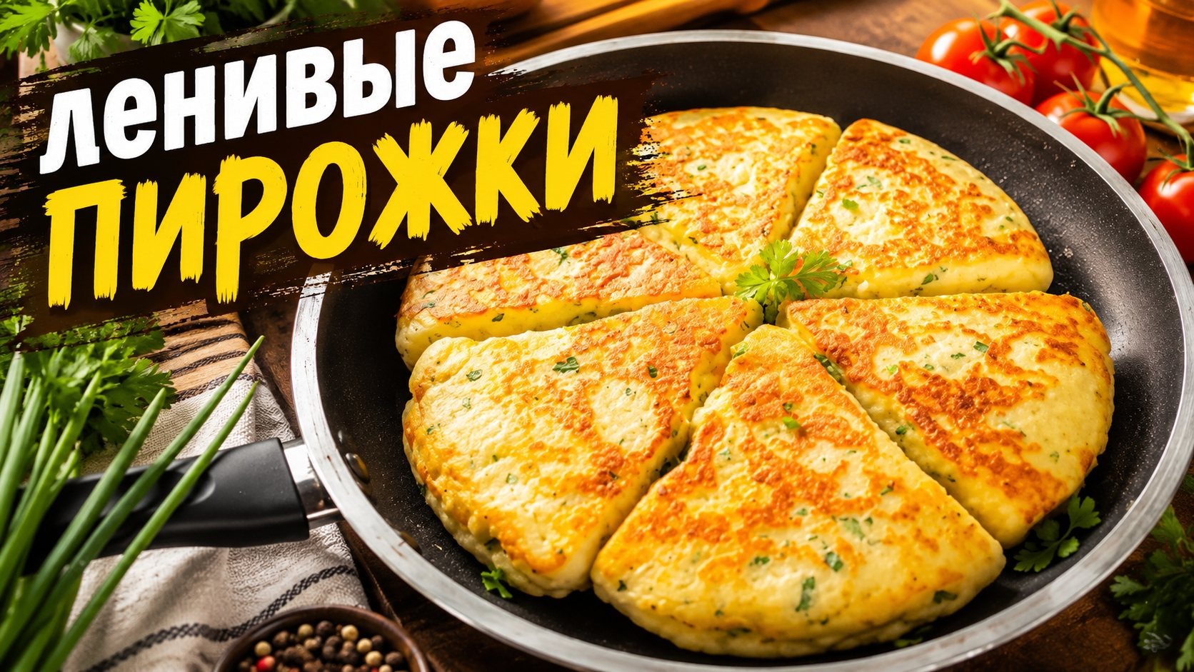Пирожки без лепки из картофельного теста! Ленивые пирожки. смотреть онлайн