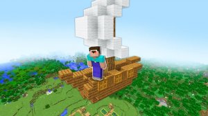 НУБ НА ЛЕТАЮЩЕМ КОРАБЛЕ ЛОВУШКЕ В МАЙНКРАФТ ! НУБИК И ТРОЛЛИНГ В MINECRAFT Дак Плей