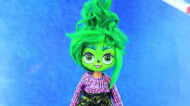 DIY в стиле Гринчелла для детей!