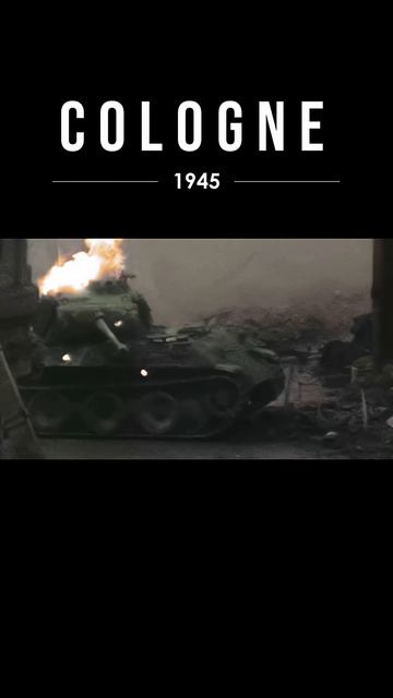 Першинг США против Пантеры - Кельн 1945