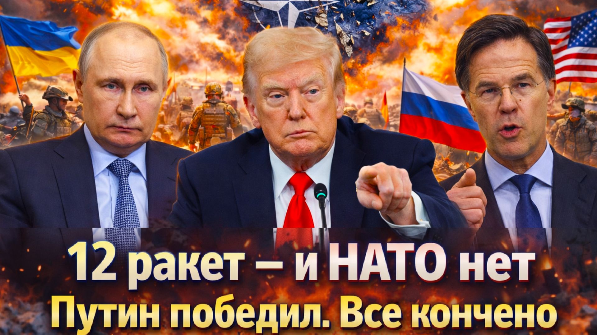 "ЗАПАД сам признал!«НАТО мёртв» РОССИЯ уже победила — вопрос лишь “как быстро всё рухнет!" смотреть онлайн