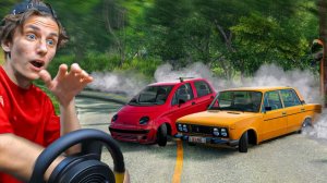 МАТИЗ ПРОТИВ ЖИГУЛЕЙ ! КТО ЛУЧШИЙ ДРИФТЕР ？ ｜ BeamNG.drive