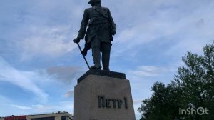 Памятник Петру I в г.Шлиссельбурге