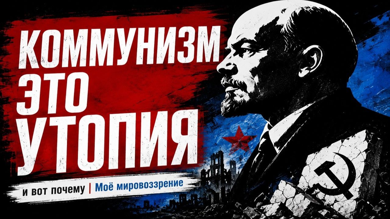 Коммунизм - это УТОПИЯ и вот почему | Моё мировоззрение