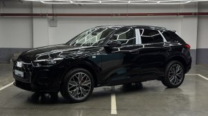 Обзор НОВОЙ Audi Q5L в чёрном цвете.