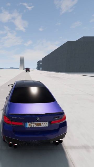 BMW M5 F90 против КАМАЗа