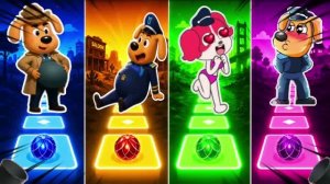 ПОЙМАЙ БЕШЕНЫЙ РИТМ! 😜 Сумасшедший Заезд В Tiles Hop EDM Rush 🎮🎶