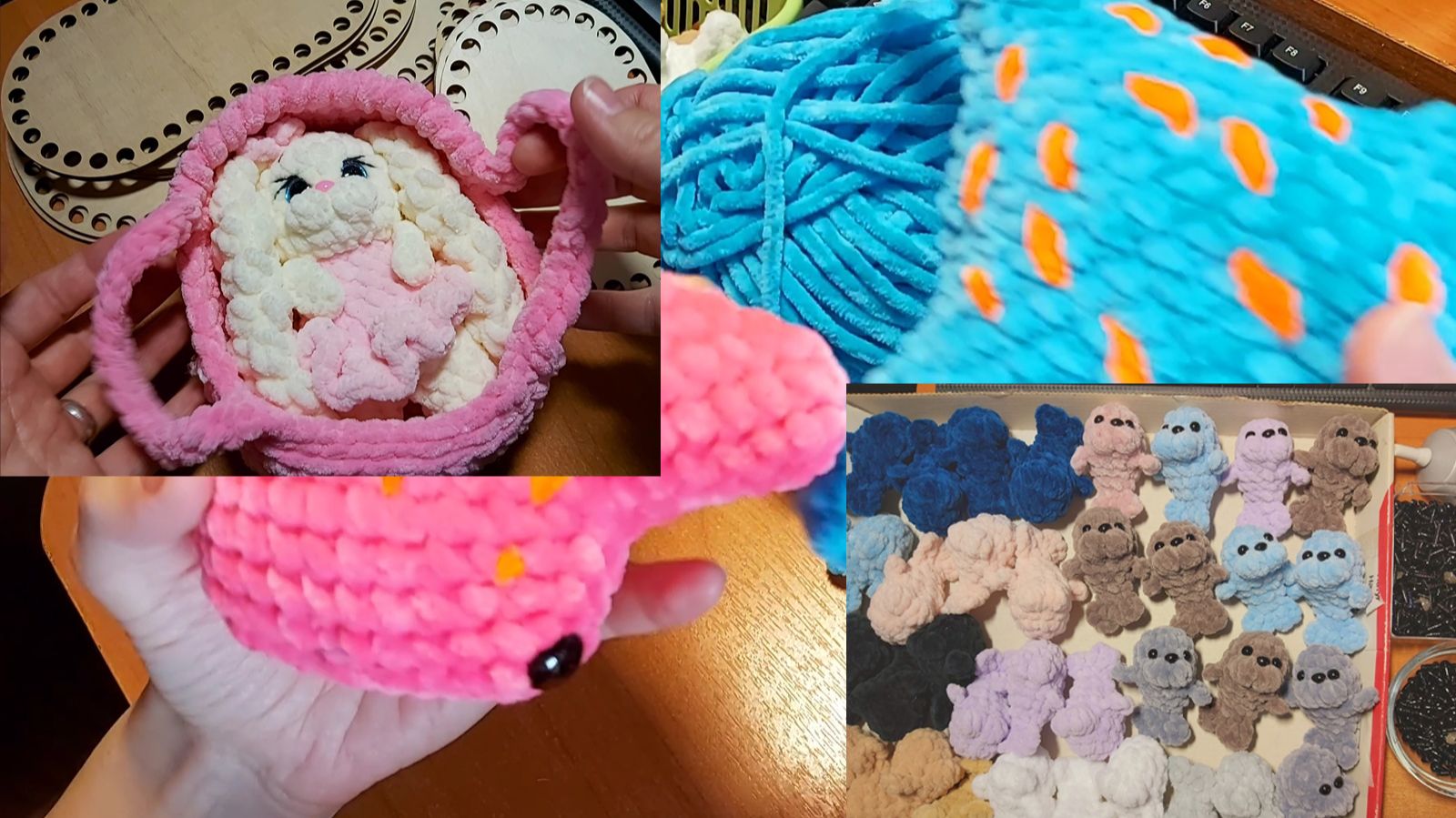 Ищу новые игрушки! Всех по 50!!!))) Какие донышки использую. смотреть онлайн
