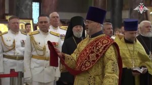 В Главный храм ВМФ доставили мощи святого праведного воина Феодора Ушакова