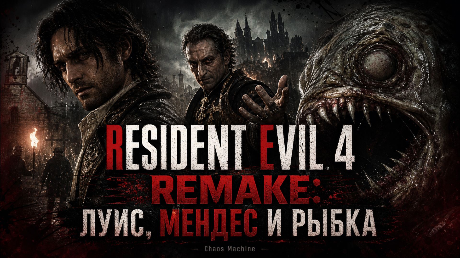 RESIDENT EVIL 4 REMAKE: ЛУИС, МЕНДЕС И РЫБКА