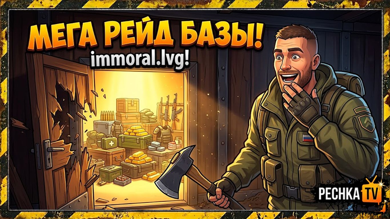 МЕГА РЕЙД БАЗЫ immoral.lvg В ЛАСТ ДЕЙ! ВЫТАЩИЛ КУЧУ ОГНЕСТРЕЛА НА РЕЙДЕ В LDOE | Pechka TV смотреть онлайн