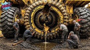 Опытный механик полностью восстанавливает тормозной узел погрузчика 950B.