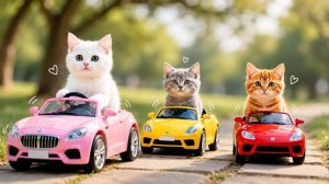 Машина кота застряла из-за упа