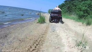 loncin xwolf 550,1000 на озере. 1 часть