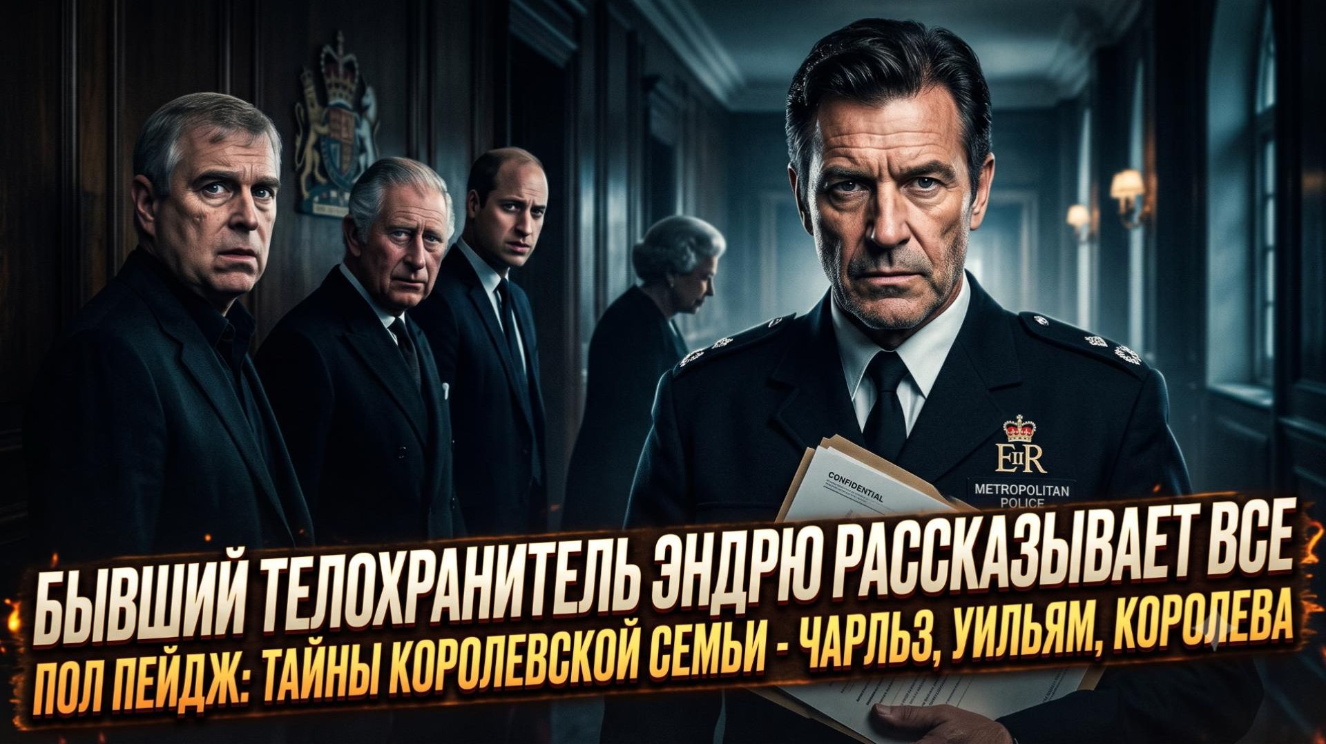 👑 Телохранитель принца Эндрю: шокирующая правда о королевской семье. Пол Пейдж раскрывает всё