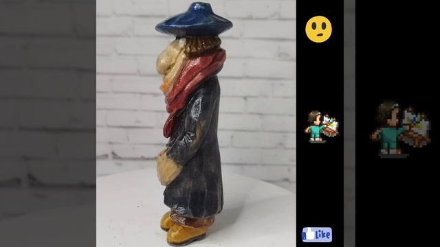 Липовый художник из дерева Липовый художник из дерева