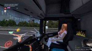 Путь дальнобойщика #39: Разговорчивый пассажир! | Euro Truck Simulator 2