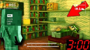 ОН СЛЕДИТ ЗА МНОЙ ПОКА Я СПЛЮ В 3 ЧАСА НОЧИ В МАЙНКРАФТ | Риколит Minecraft