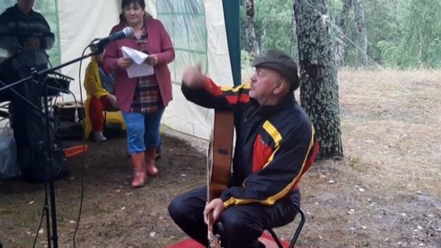 Встреча бардов на берегу Волги вблизи г.Наволоки.7-8.08.21 г